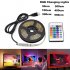 USB 5V LED Waterproof String Light Lamp Flexible RGB Changing Light Tape with Remote Control Ribbon    100CM