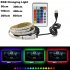 USB 5V LED Waterproof String Light Lamp Flexible RGB Changing Light Tape with Remote Control Ribbon    100CM