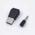 USB Adapter Bluetooth Transmitter for PS4  Bluetooth 4 0 Headsets Receiver Headphone Dongle  black
