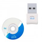 USB Bluetooth 5 0 Adapter Desktop Wireless WiFi Audio Receiver Transmitter Dongle for PS4 Computer Mouse Aux Audio Speaker Music white