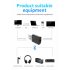 USB Bluetooth 5 0 Transmitter Receiver 3 5mm AUX Audio Cable for TV PC Car Speaker black