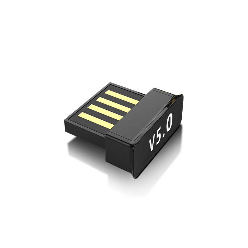 USB Bluetooth Adapters BT 5.0 Wireless Computer Adapter Audio Receiver Transmitter black