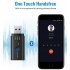 USB Bluetooth FM transmitter car FM car Bluetooth hands free USB Bluetooth receiver black