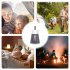 USB Bug Zapper Lamp 1200mA Electronic Mosquito Zapper Light Portable Fly Trap Camping Light For Outdoor Indoor white english
