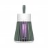 USB Bug Zapper Lamp 1200mA Electronic Mosquito Zapper Light Portable Fly Trap Camping Light For Outdoor Indoor white english