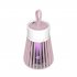 USB Bug Zapper Lamp 1200mA Electronic Mosquito Zapper Light Portable Fly Trap Camping Light For Outdoor Indoor white english