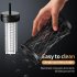 USB Bug Zapper Lamp Electronic Mosquito Zapper With Ambient Light Fly Zapper With Handle For Home Bedroom Gray charging model
