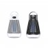 USB Bug Zapper  Mosquito Killer Lamp  Portable Hanging Loop Bug Zapper  IPX5 Waterproof  2000mAh Fly Zapper For Summer Trip  Outdoor Camping black