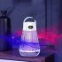 USB Bug Zapper  Mosquito Killer Lamp  Portable Hanging Loop Bug Zapper  IPX5 Waterproof  2000mAh Fly Zapper For Summer Trip  Outdoor Camping black