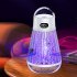 USB Bug Zapper  Mosquito Killer Lamp  Portable Hanging Loop Bug Zapper  IPX5 Waterproof  2000mAh Fly Zapper For Summer Trip  Outdoor Camping black
