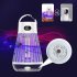 USB Bug Zapper  Mosquito Killer Lamp  Portable Hanging Loop Bug Zapper  IPX5 Waterproof  2000mAh Fly Zapper For Summer Trip  Outdoor Camping black