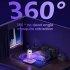 USB Bug Zapper  Mosquito Killer Lamp  Portable Hanging Loop Bug Zapper  IPX5 Waterproof  2000mAh Fly Zapper For Summer Trip  Outdoor Camping black