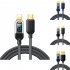 USB C Cable 1 2M 39 3 78 7Inches 20W Power Delivery Cable Data Transmission Portable Braided Data Cord With Real Time Power Display PD Fasting Charging For Tabl