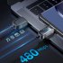 USB C Cable 1 2M 39 3 78 7Inches 20W Power Delivery Cable Data Transmission Portable Braided Data Cord With Real Time Power Display PD Fasting Charging For Tabl