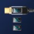 USB C Cable 1 2M 39 3 78 7Inches 20W Power Delivery Cable Data Transmission Portable Braided Data Cord With Real Time Power Display PD Fasting Charging For Tabl