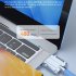 USB C Cable Charging Cable 1 m 6A Fast Charging Cable LED Indicator Light Type C Charge Cable Upgraded Tensile Strength Orange 1 meter