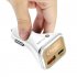 USB C Car Charger Adapter Dual Port QC3 0 PD20W Fast Charging Adapter Circuit Protection Compact Charger 12V 24V Universal For Most Vehicles White