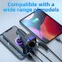 USB C Car Charger With 100W Type C Coiled Cable FM Transmitter Wireless Audio Receiver Car MP3 Player With Ambient Light black