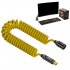 USB C Charging Cable Data Transmission Cable 140W Power Delivery Cord Type C 8K Audio Video Fasting Charging Zinc Alloy Head Data Cable For Laptops Tablets Smar