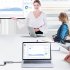 USB C Dock 7 In 1 USB C Hub Data Adapter Multiport Dongle 4K HD Port For Tablet Laptop PC Printer Flash Drive HD USB3 0x2 SD TF USBC PD 7in1
