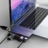 USB C Dock to HDMI Thunderbolt 3 Adapter USB Type C Hub with PD Power TF SD Card Reader for MacBook Pro Air gray