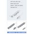 USB C Hub 4 Multi Port USB Type C Hub With USB2 0 USB3 0 OTG Function USB Splitter Adapter Compatible For Win7 8 10 USB gray