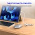 USB C Hub 4 Port USB Hub Slim Mini Data Adapter Multiport Dongle With Cable For Laptop PC Printer Flash Drive pink typeC