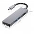 USB C Hub HD Multimedia Interface USB 3 0 USB 2 0 Ports TF SD Card Reader USB Expander Multiport USB Splitter For PC Laptop Five in one model B