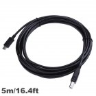 USB-C Printer Cable USB 3.1 USB 2.0 Type C Data Sync for 3D Label Printer  5 meters