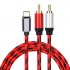 USB C RCA Audio Cable Type C to 2 RCA Cable for Phone Home PC Computer 1 5 m