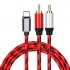 USB C RCA Audio Cable Type C to 2 RCA Cable for Phone Home PC Computer 0 5m