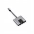 USB C To Ethernet Adapter Network Converter Plug   Play Type C High Speed 100Mbps Ethernet Adapter USB C To 3 5Mm Audio Converter PC Fast Charging Expansion Bas