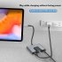 USB C To Ethernet Adapter Network Converter Plug   Play Type C High Speed 100Mbps Ethernet Adapter USB C To 3 5Mm Audio Converter PC Fast Charging Expansion Bas