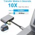 USB C To HD Multimedia Interface VGA Type C USB 3 0 HUB Adapter 4K 1080P USB C Digital Multiport Converter For Monitor Projector Phone Laptop Desktop grey