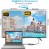 USB C To HD Multimedia Interface VGA Type C USB 3 0 HUB Adapter 4K 1080P USB C Digital Multiport Converter For Monitor Projector Phone Laptop Desktop grey