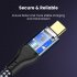 USB C To USB C Cable  480Mbps Data Transmission Cable  PD 240W 5A Super Fast Charging Cable  Type C Audio Video Data Cable For Laptops Tablets Smart Phones 1 5 