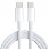 USB C To USB C Cable Type C Cable 60W Power Delivery Fast Charger Cable For Laptop Phone Type C Devices 1M 2M 1m box