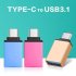 USB C Type C 3 1 Male to USB 3 0 Type A Female Adapter Sync Data Hub OTG  Silver