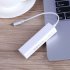 USB C USB 3 1 Type C to USB RJ45 Ethernet Lan Adapter Hub Cable for Macbook PC Type C port white