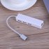 USB C USB 3 1 Type C to USB RJ45 Ethernet Lan Adapter Hub Cable for Macbook PC white