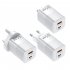 USB C Wall Charger Block 65W Dual Port Power Fast Type C Charging Block Adapter EU Plug