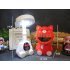 USB Chargeable Cute Portable Night Light with Comb   Mirror Bed Lamp Home Office Decoration Gift