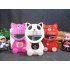 USB Chargeable Cute Portable Night Light with Comb   Mirror Bed Lamp Home Office Decoration Gift