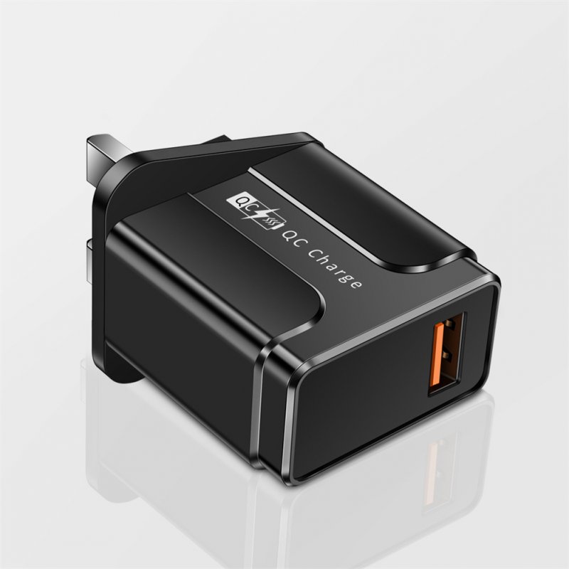USB Charger Block Phone Charger One Port 68W USB 3.0 Power Adapter Smart Phone Wall Charger Block Cube