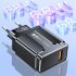 USB Charger Block Phone Charger One Port 68W USB 3 0 Power Adapter Smart Phone Wall Charger Block Cube white european gauge