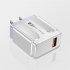 USB Charger Block Phone Charger One Port 68W USB 3 0 Power Adapter Smart Phone Wall Charger Block Cube white european gauge