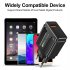 USB Charger Block Phone Charger One Port 68W USB 3 0 Power Adapter Smart Phone Wall Charger Block Cube white european gauge