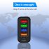 USB Charger Block Phone Charger 5 Ports 48W USB Power Adapter Smart Phone Wall Charger Block Cube Adapter Black UK plug