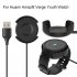 USB Charger Charging Cable Dock for Xiaomi Huami Amazfit Verge Youth Watch A1808 Sports Bracelet black