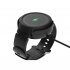 USB Charger Charging Cable Dock for Xiaomi Huami Amazfit Verge Youth Watch A1808 Sports Bracelet black
